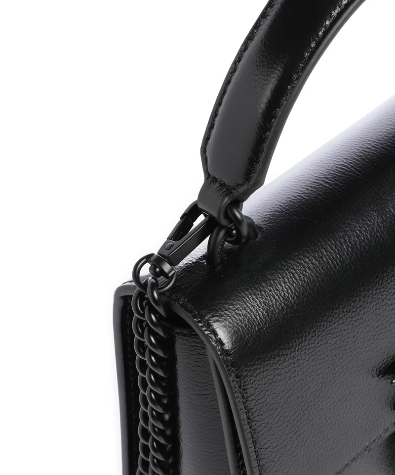 Pinko Love One Mini Bolso de mano nero limousine block color