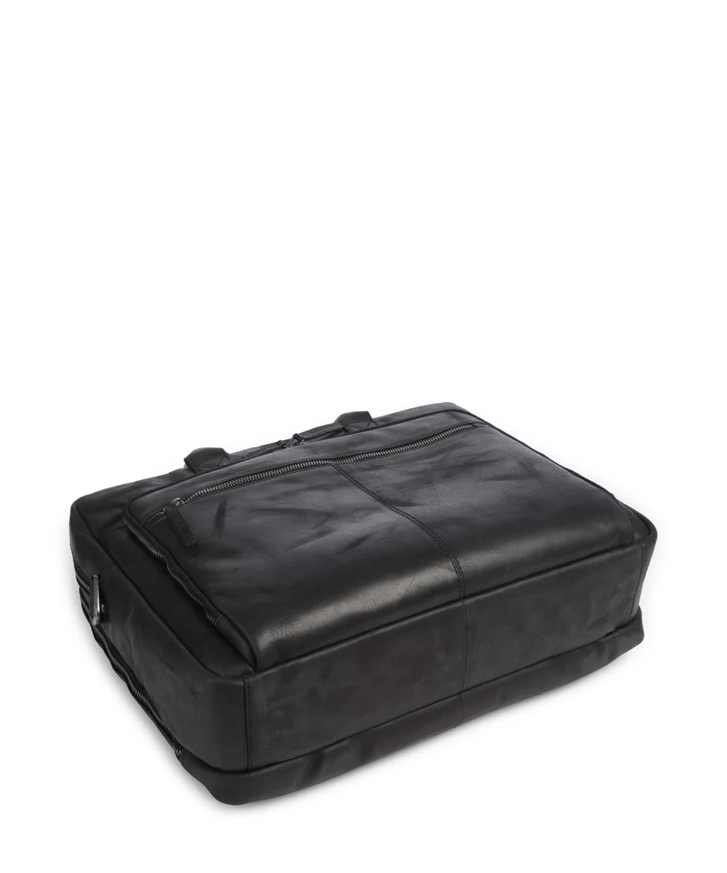 The Chesterfield Brand Wax Pull Up Cow Tacama Bolso para portátil black