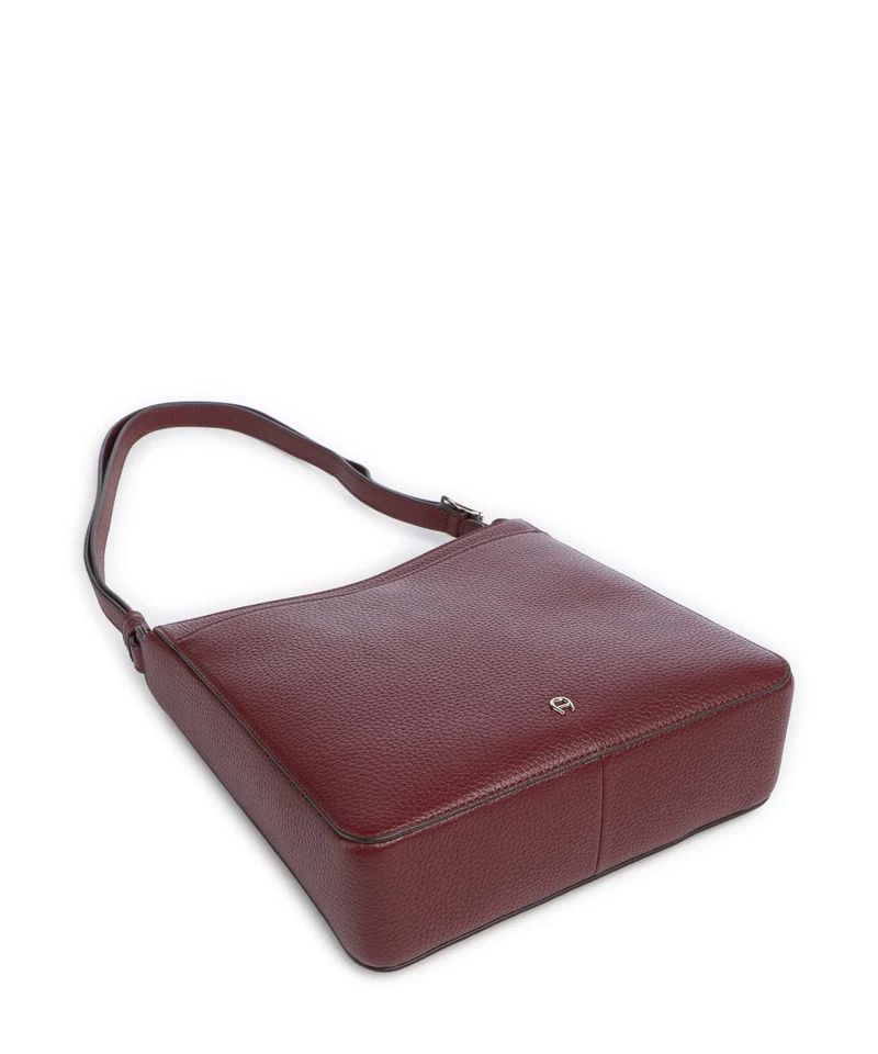 Aigner Pura M Bolso de hombro burgundy