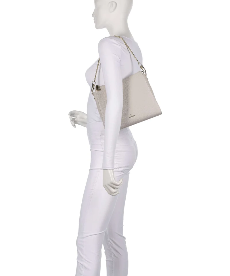 Aigner Ivy M Bolso de hombro fog beige