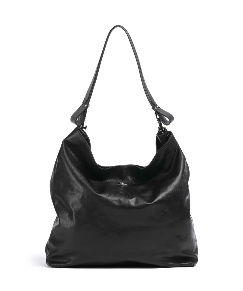 Vivienne Westwood Lottie Supple Large Bolso de hobo black