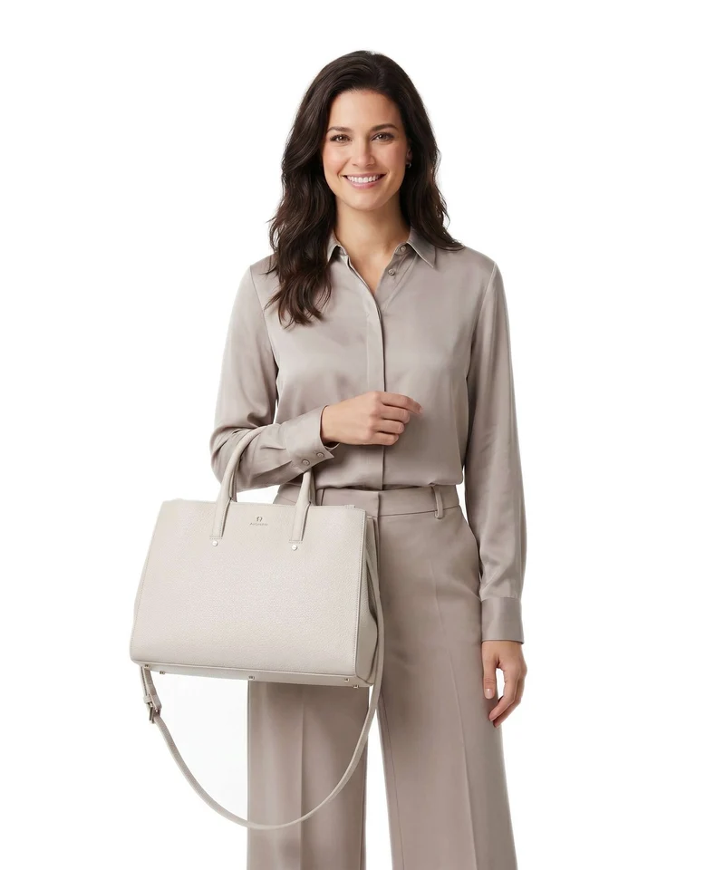 Aigner Ivy L Bolso de mano fog beige