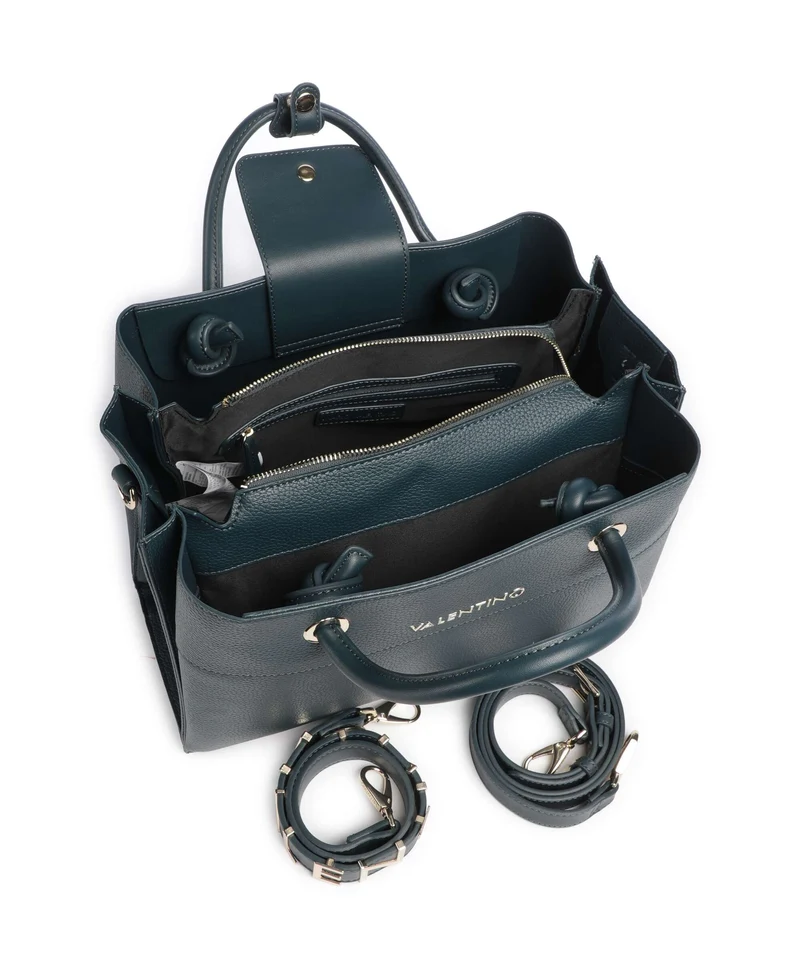 Valentino Bags Alexia Bolso de mano petrolio