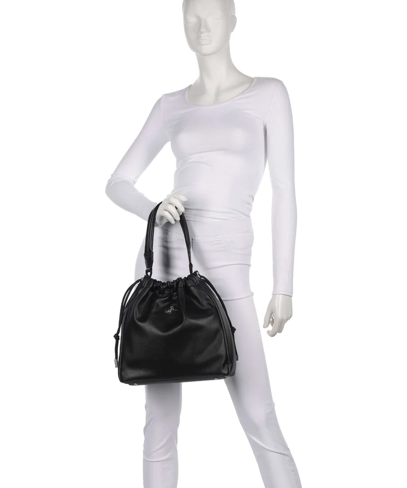 Vivienne Westwood Hilary Grain Bucket bolso de mano black