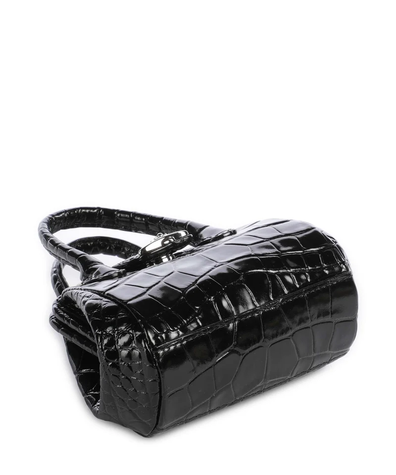 Vivienne Westwood Pamela Embossed Croc Mini Bandolera black