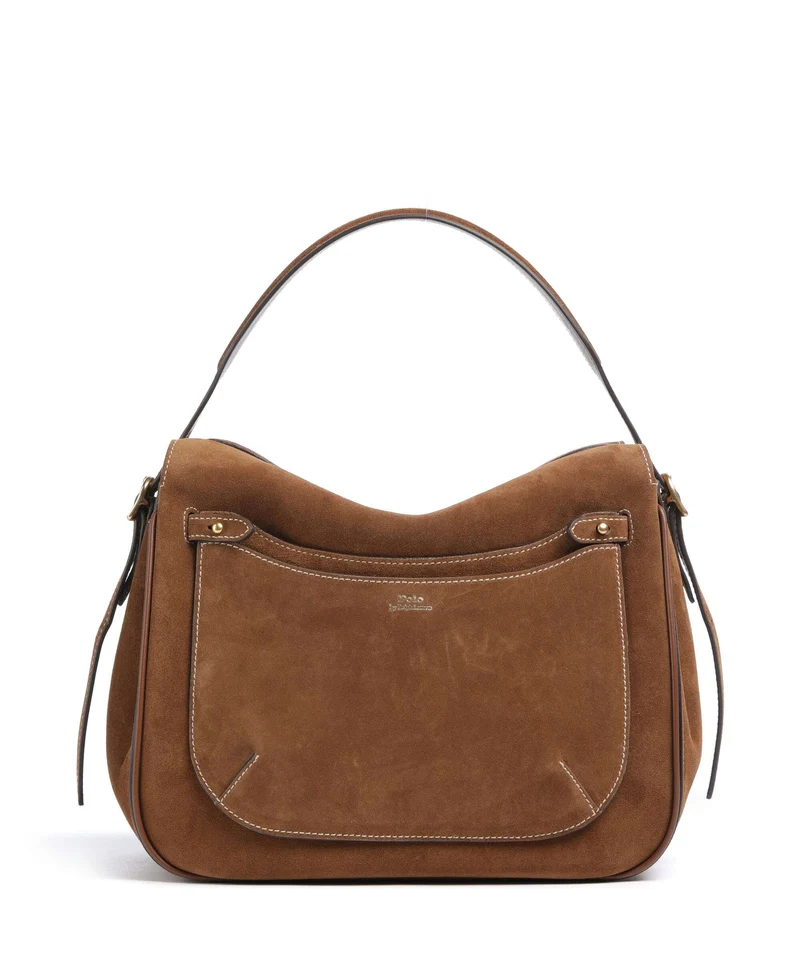 Polo Ralph Lauren ID Collection Large Bolso de hobo cinnamon/cuoio