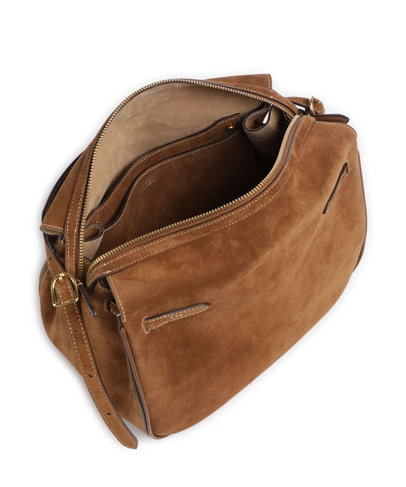 Polo Ralph Lauren ID Collection Large Bolso de hobo cinnamon/cuoio