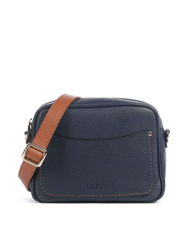 Brics Gondola Magnolia Bandolera night blue/caramel