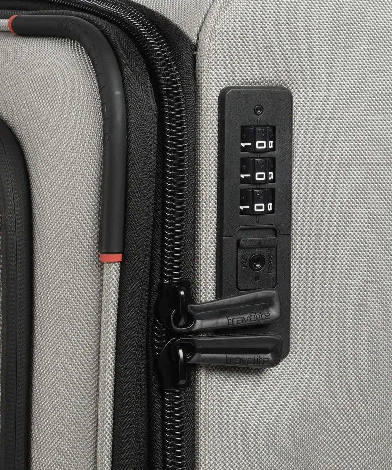 Travelite Crosslite 5.0 Maleta con 4 ruedas natur