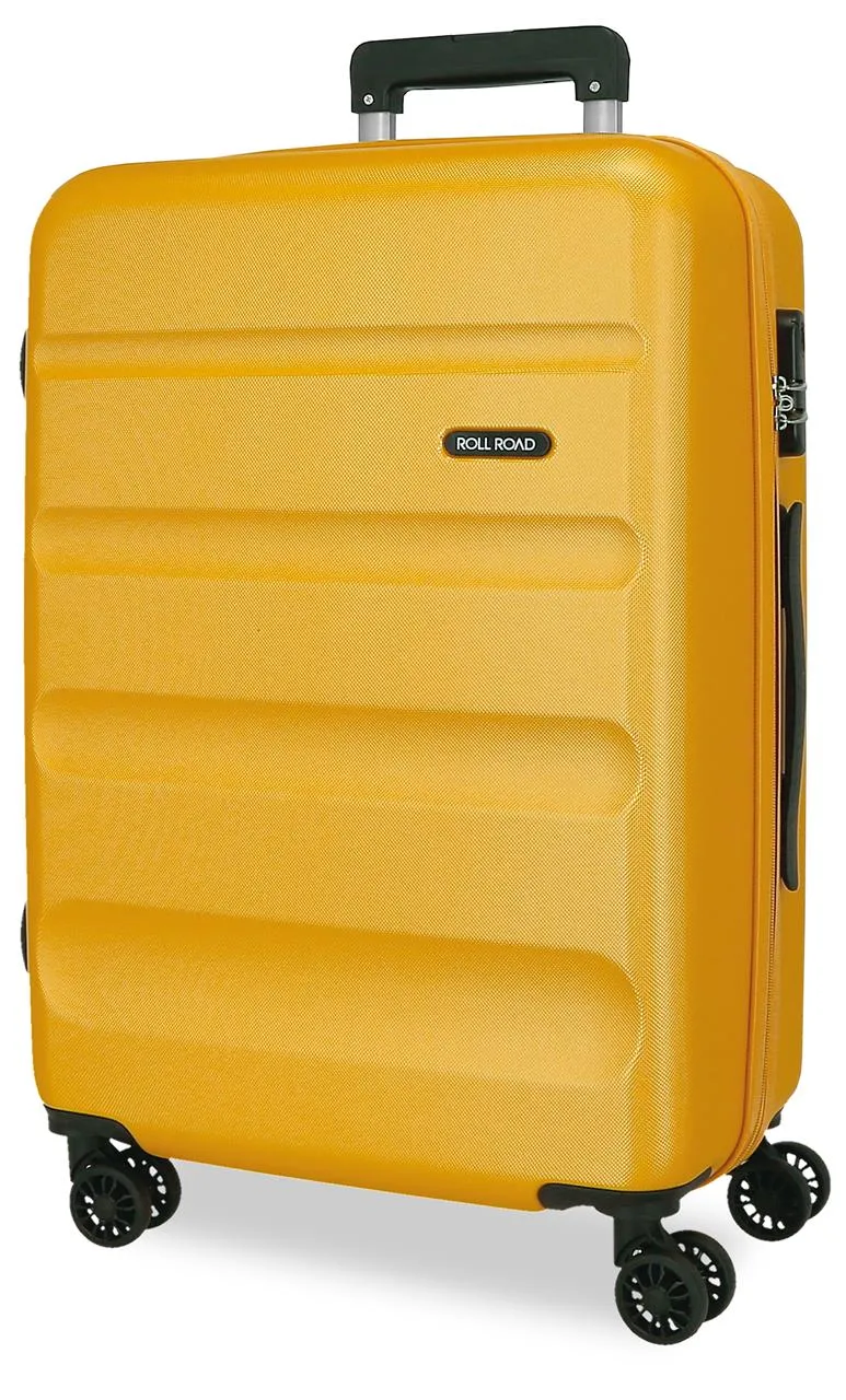 584936D TROLLEY ABS 75CM. 4R. RR FLEX OCRE