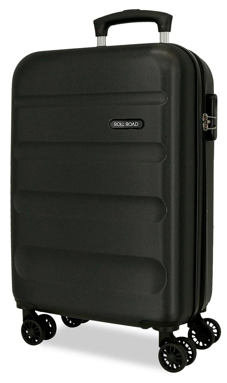 5848660 TROLLEY ABS 55CM. C/EXP. 4R. RR FLEX NEGRO
