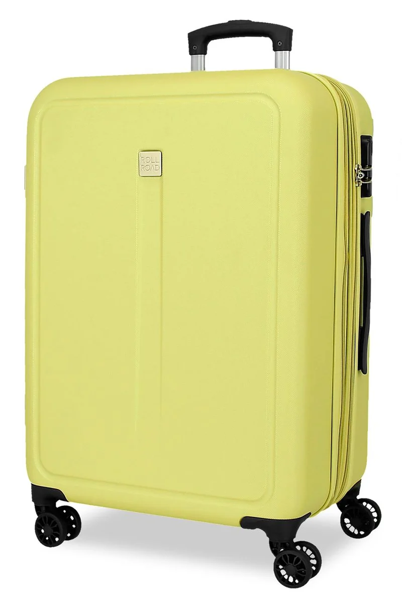506922F TROLLEY ABS 65CM. C/EXP. 4R. RR CAMBOYA AMARILLO