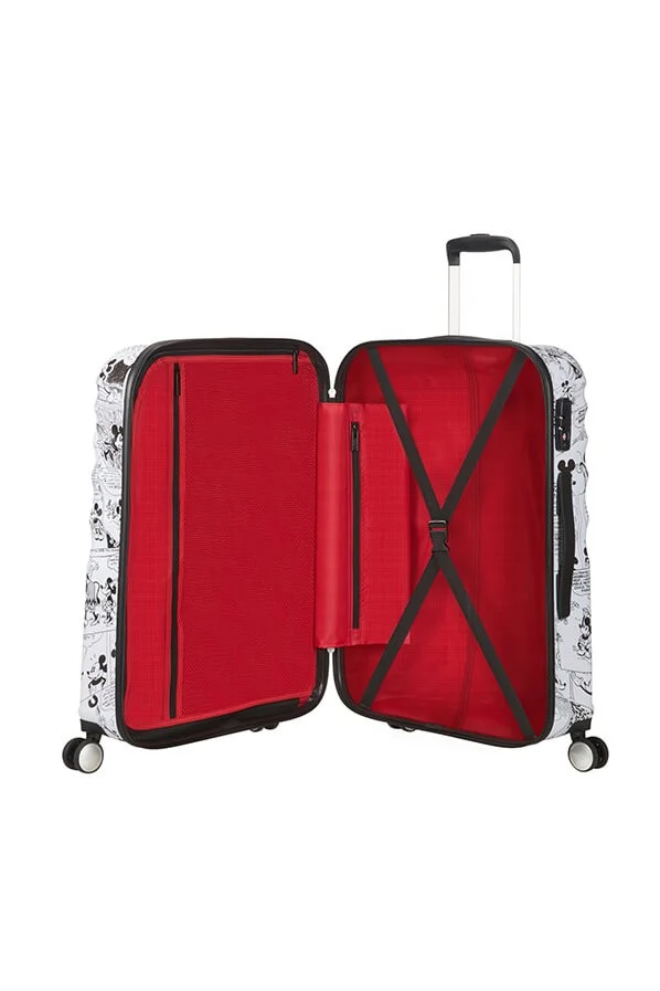 Maleta Mediana Minnie Comics White Wavebreaker de American Toursiter