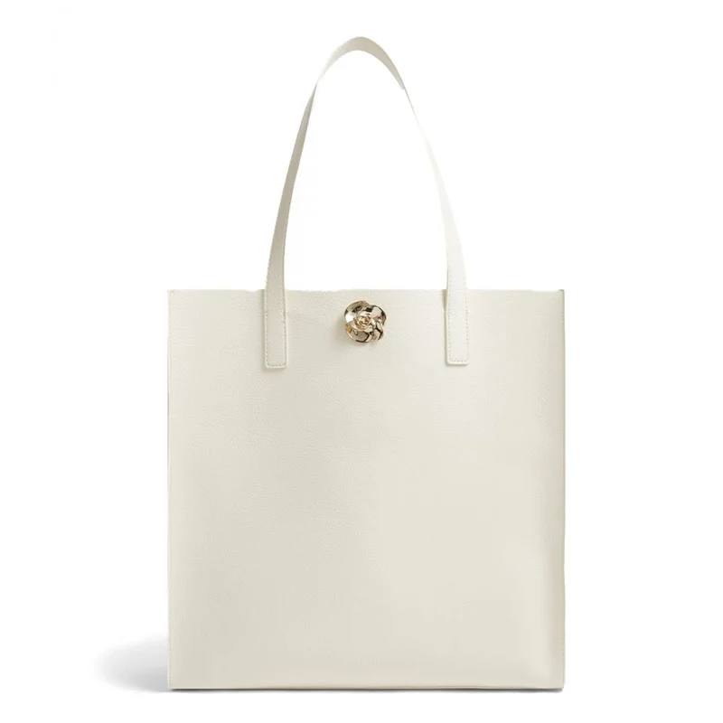 Ted Baker Rosenni Rose Detail Crinkle Large Tote Bag