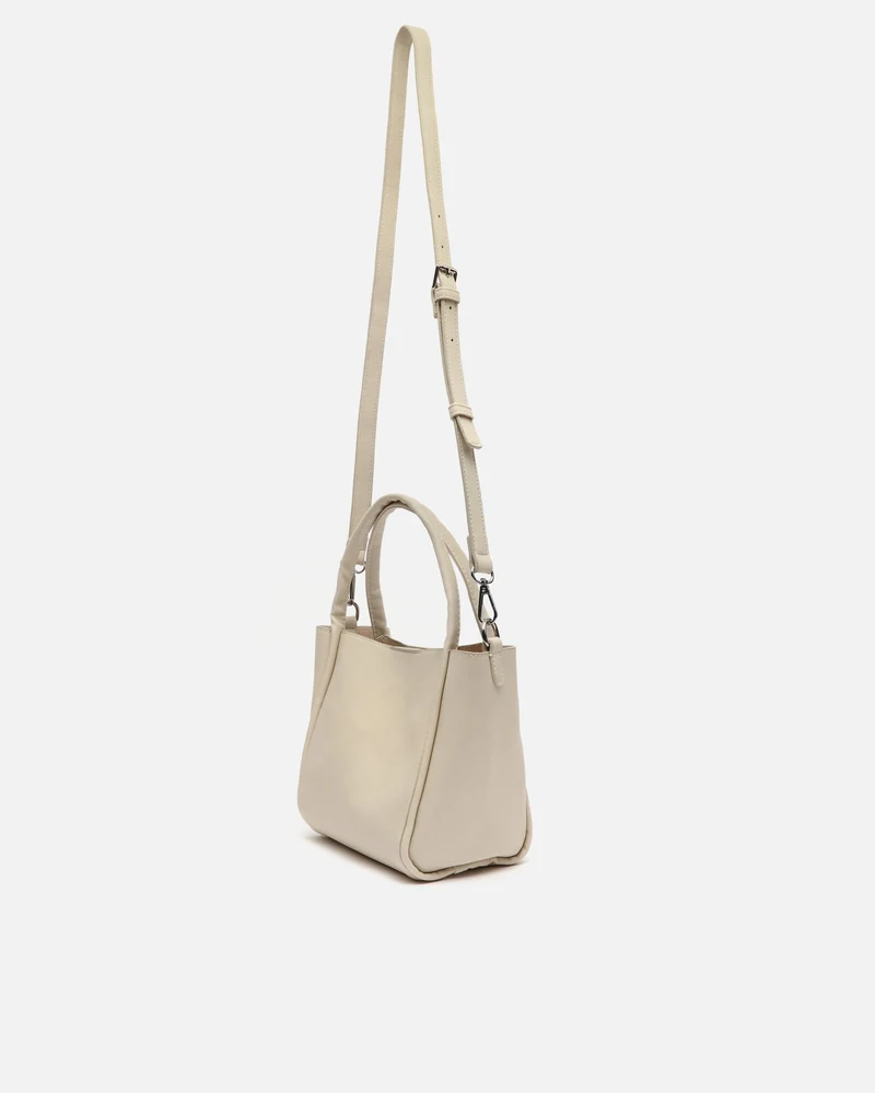 Guevi bolso tote pequeño con neceser y asa bandolera extraíble