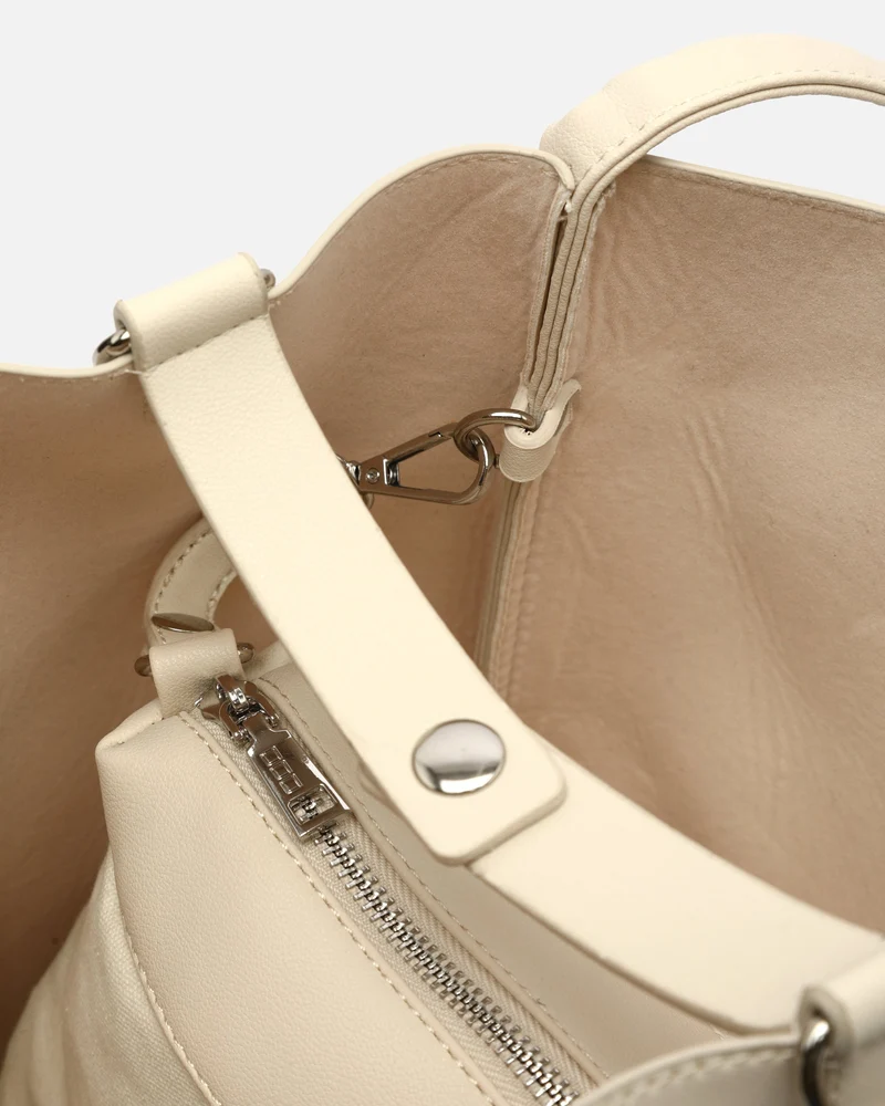 Guevon bolso de hombro con neceser y asa bandolera extraíble