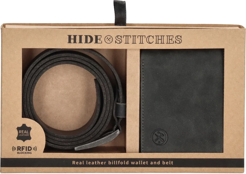 Hide & Stitches Idaho Billfold + Riem
