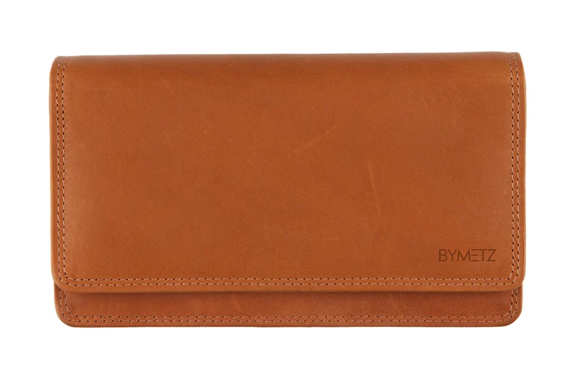 ByMetz Portemonnee Wax Overslag