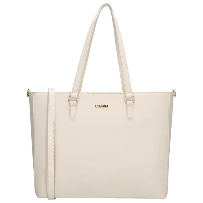 Charm London Birmingham Shopper 15,6 inch Gouden Rits