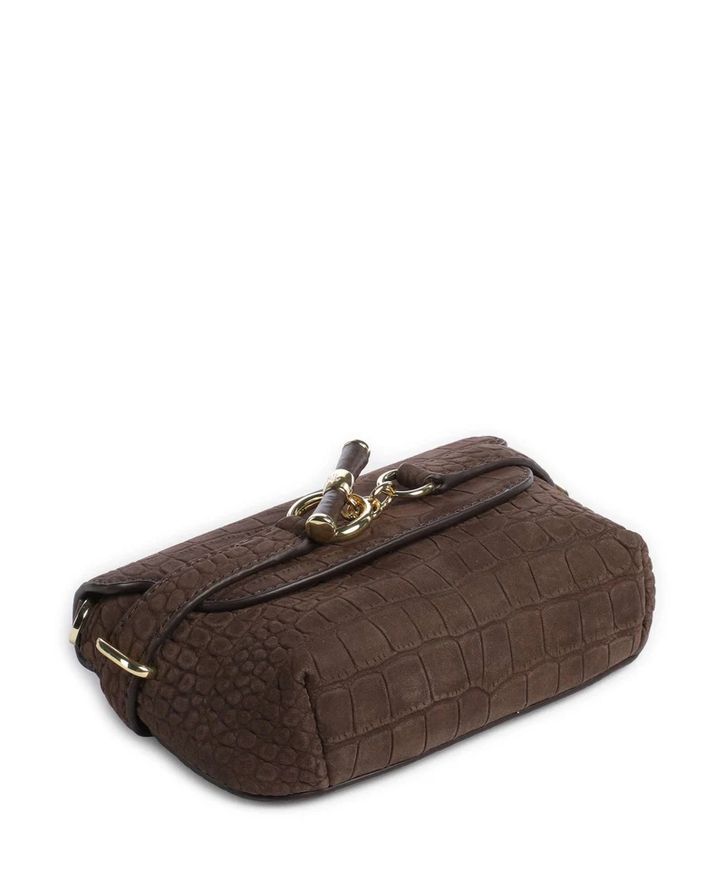 Lauren Ralph Lauren Blaike Small Bandolera chestnut brown