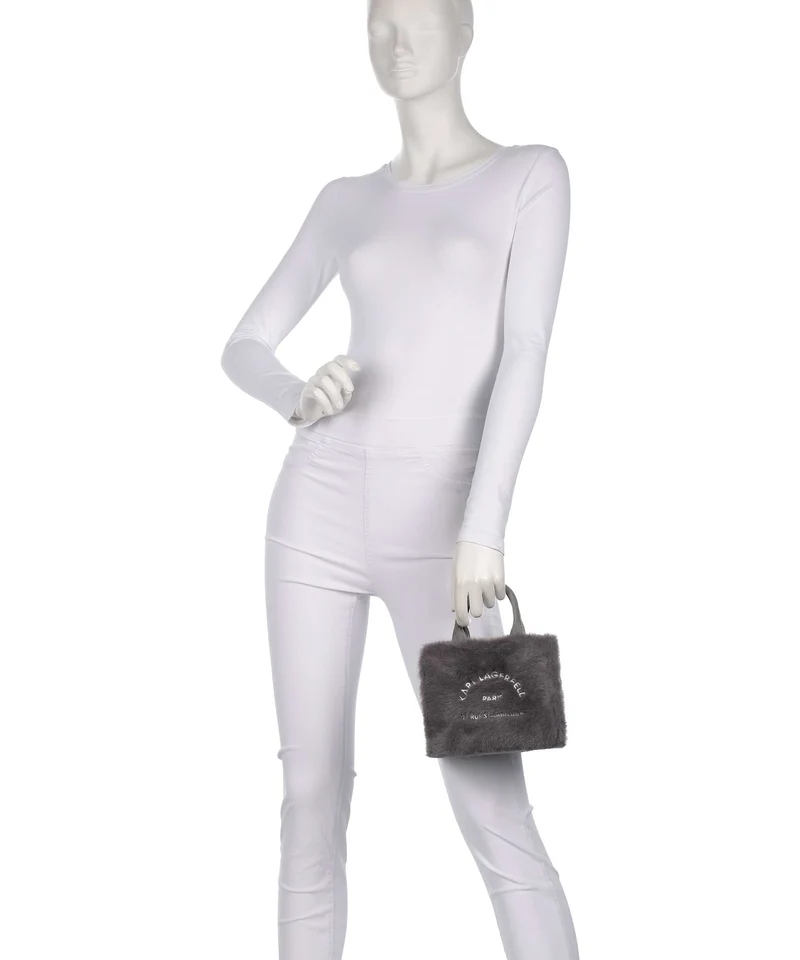 Karl Lagerfeld K/Rue St Guillaume Mini Bandolera ash grey
