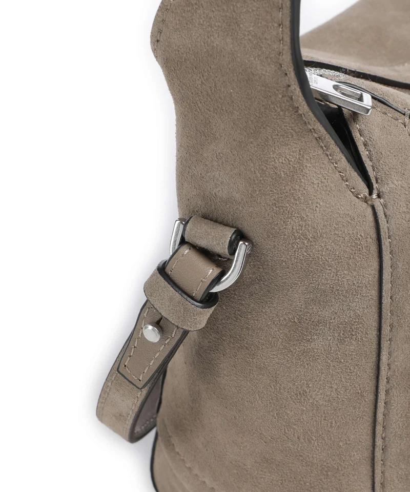 Liebeskind Delia Suede S Bolso de hombro neutral grey