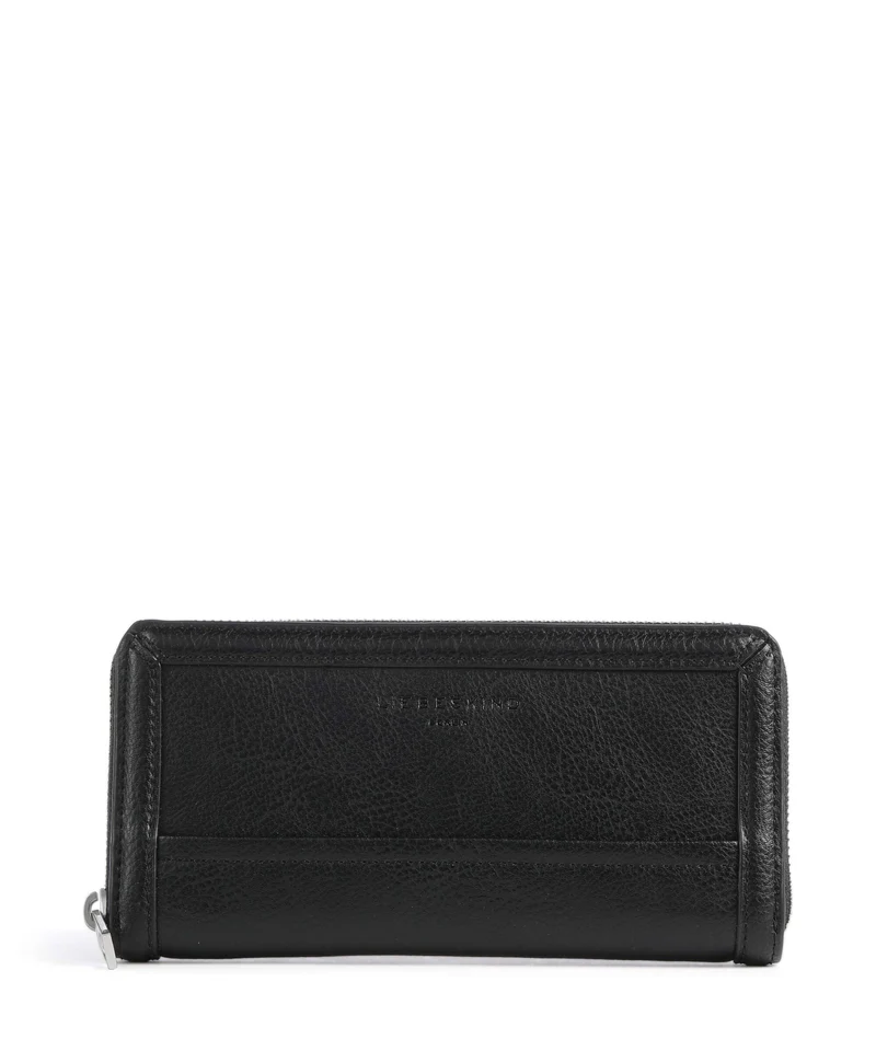 Liebeskind Delia Gigi Cow Naturale L Monedero black