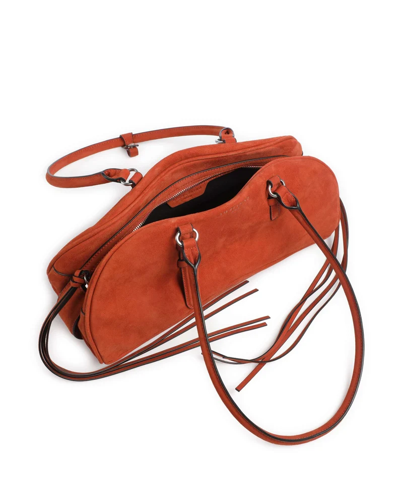 Liebeskind Capri Suede M Bolso de hombro red rock
