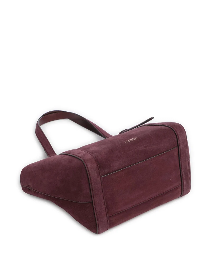 Lauren Ralph Lauren Tasha Small Bolsa shopping dark garnet