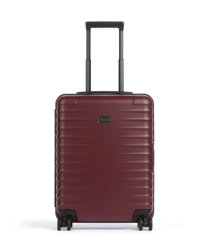 Titan Overseas Maleta con 4 ruedas emberwood red