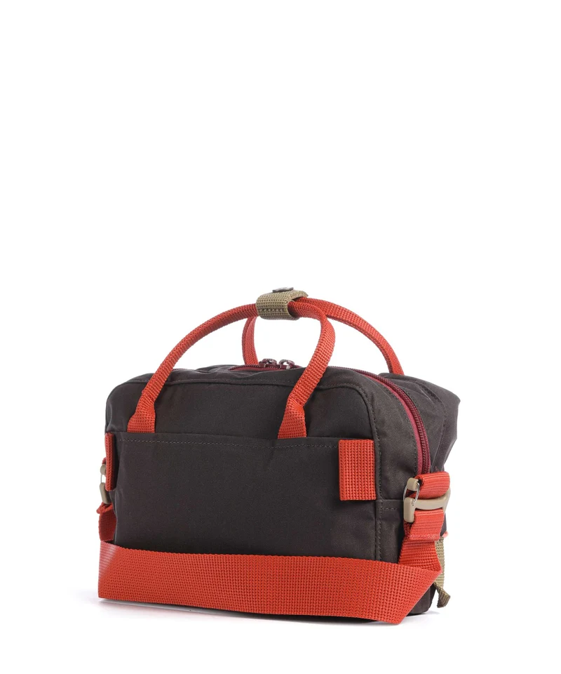 Fjällräven Kånken One Size Bandolera black oak/rowan red