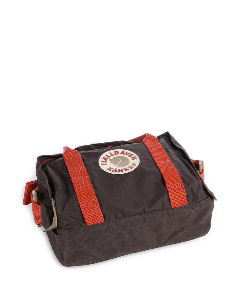 Fjällräven Kånken One Size Bandolera black oak/rowan red