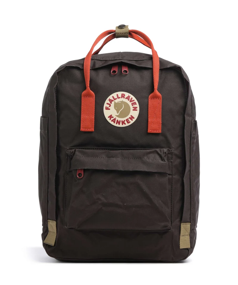 Fjällräven Kånken Laptop 15" Bolso para portátil black oak/rowan red