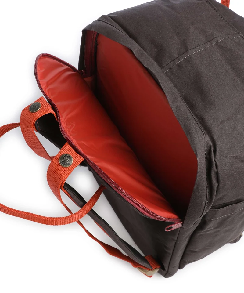 Fjällräven Kånken Laptop 15" Bolso para portátil black oak/rowan red