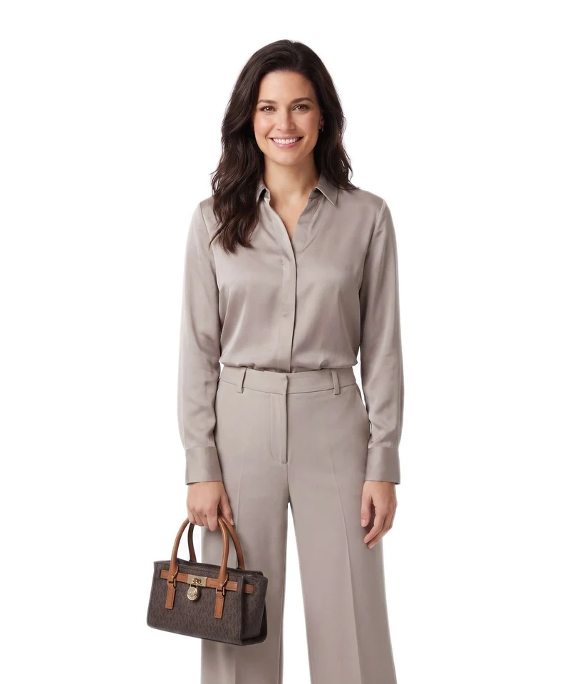 Michael Kors Hamilton Moderne XS Bolso de mano brown/acorn