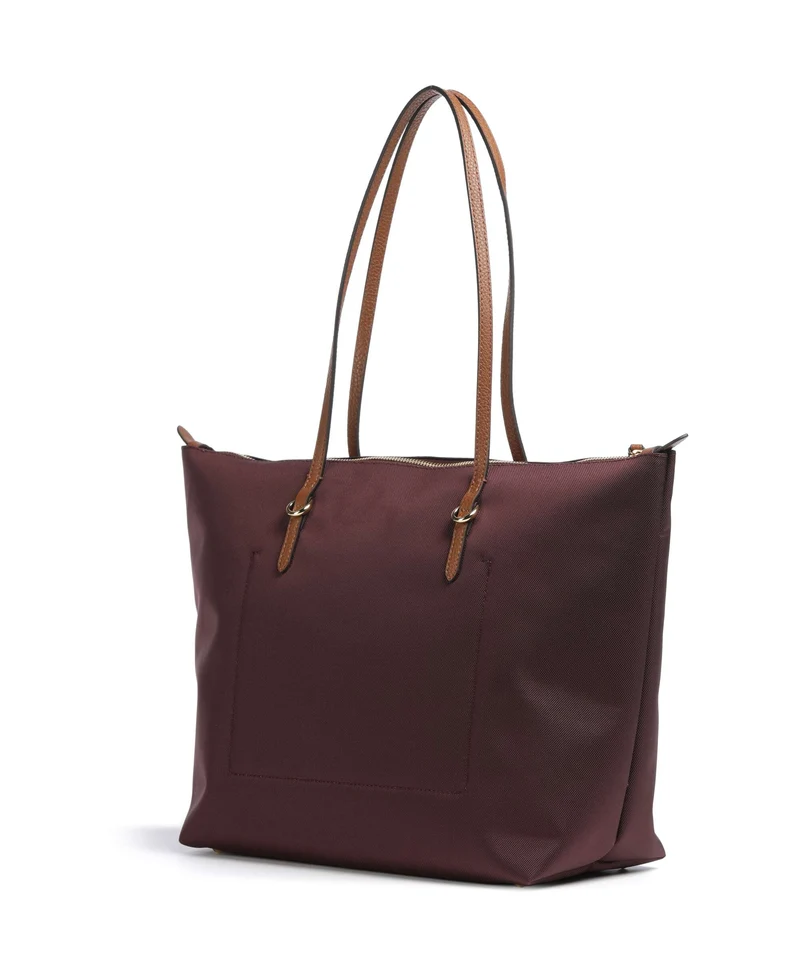 Lauren Ralph Lauren Keaton 31 Bolsa shopping dark garnet/lauren tan