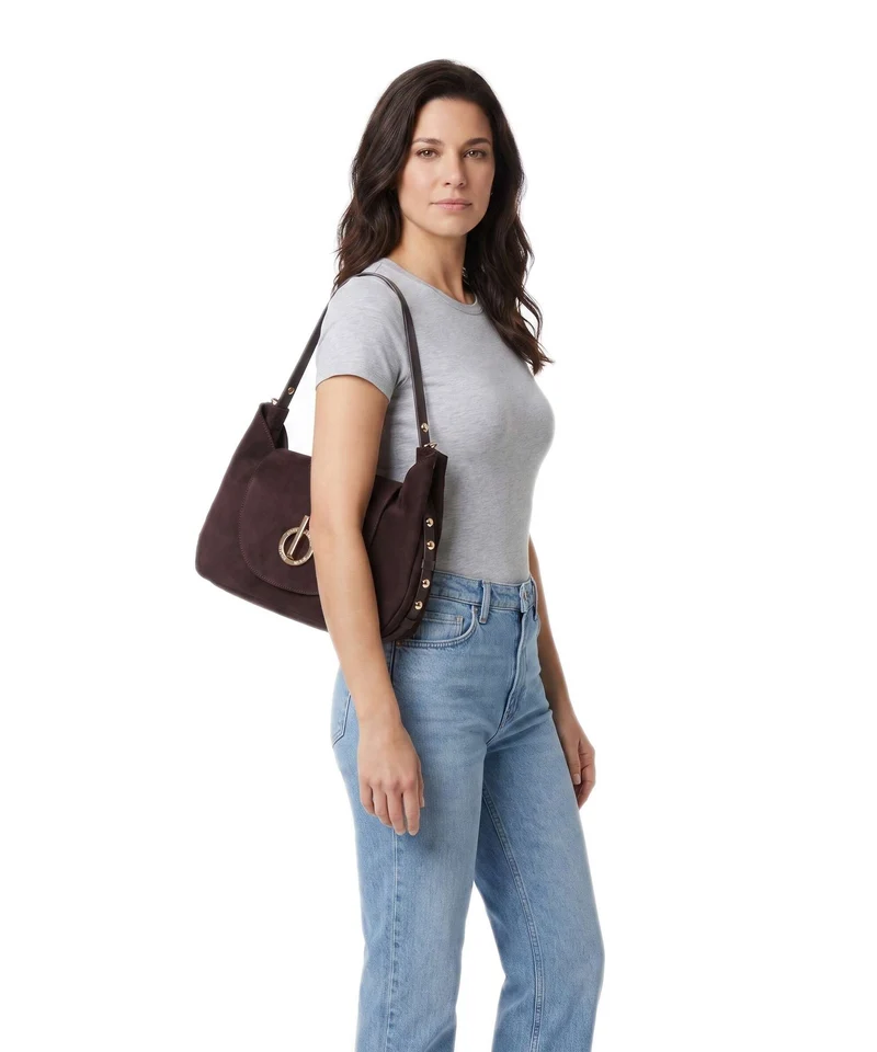 Liu Jo Gerona M Bolso de hobo red aubergine