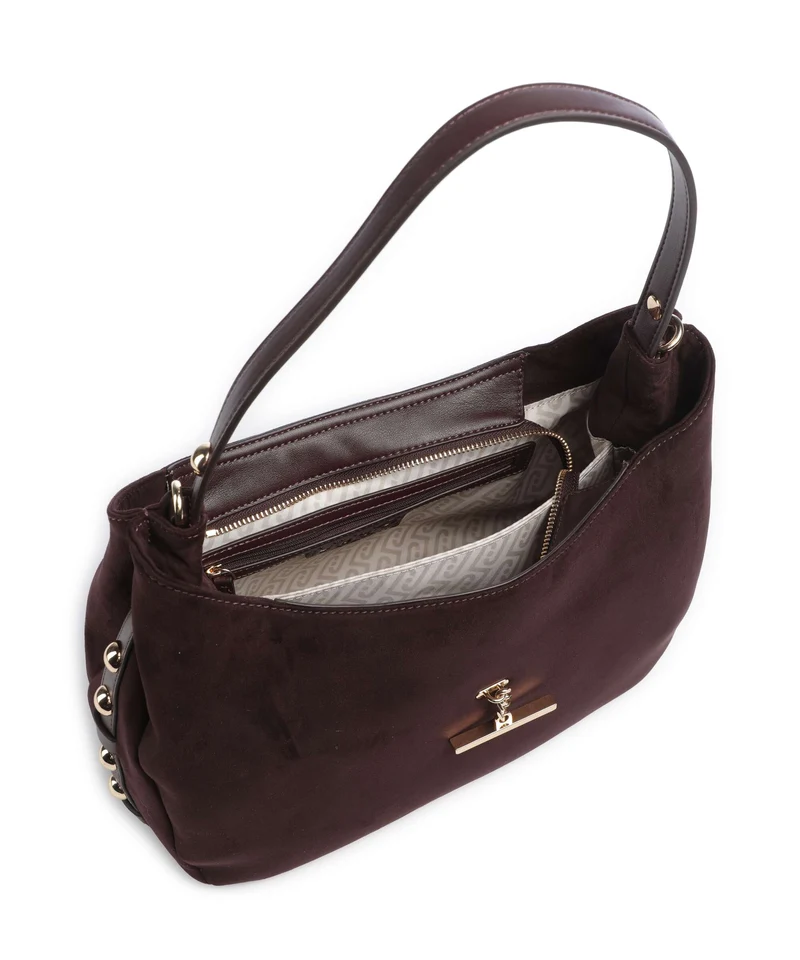 Liu Jo Gerona M Bolso de hobo red aubergine