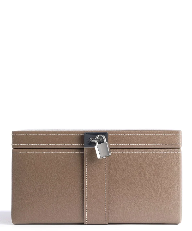 Le Tanneur Large Caja joyero taupe