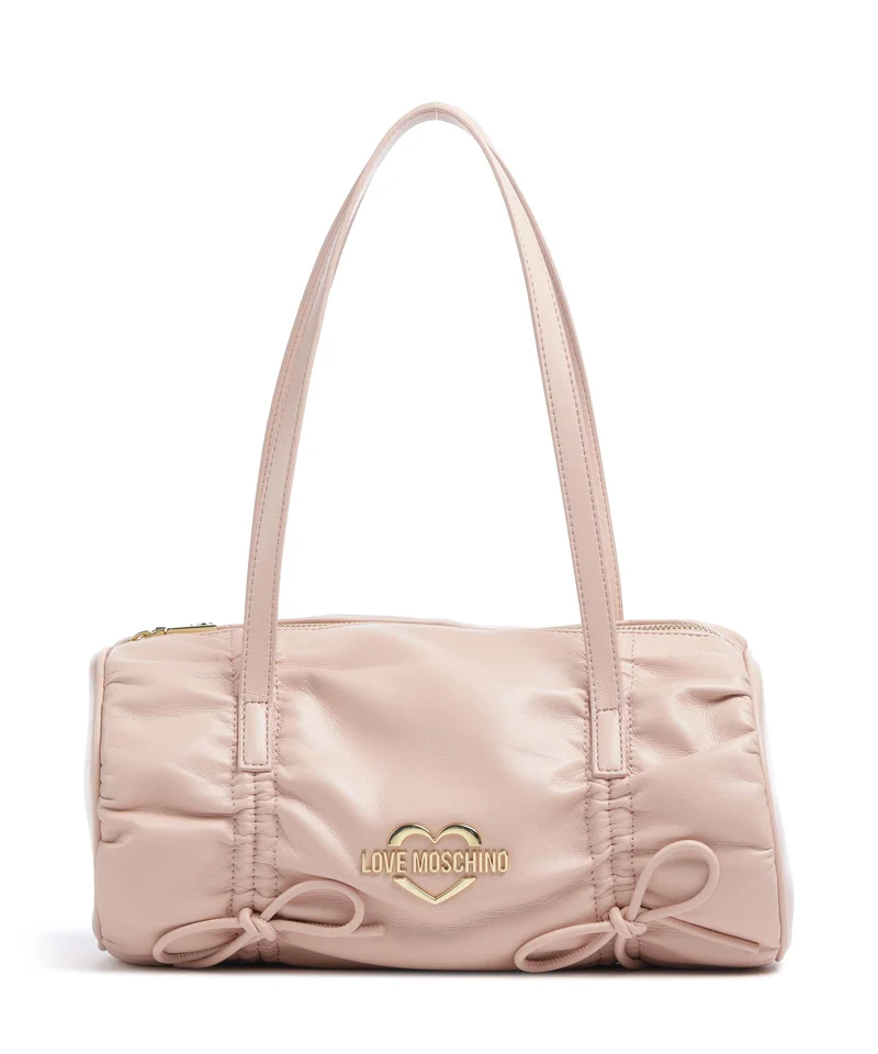 Love Moschino Softy Bow Bolso de hombro rosa