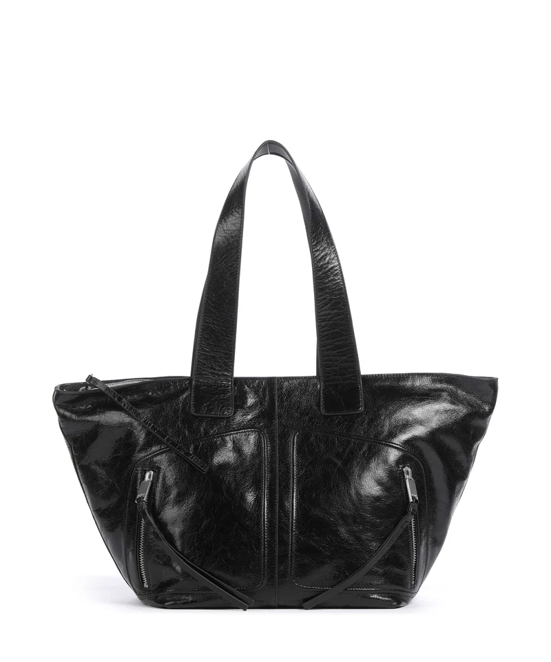 AllSaints Jean Rey Bolsa shopping black/silver