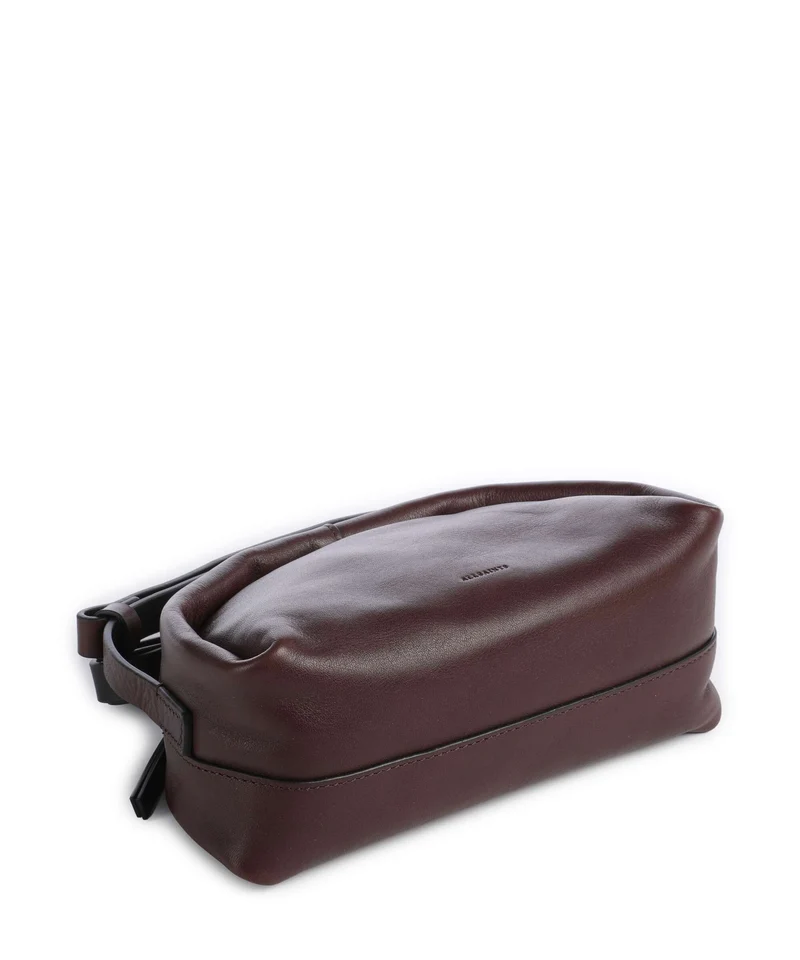 AllSaints Rosalie Arc Bandolera burgundy red