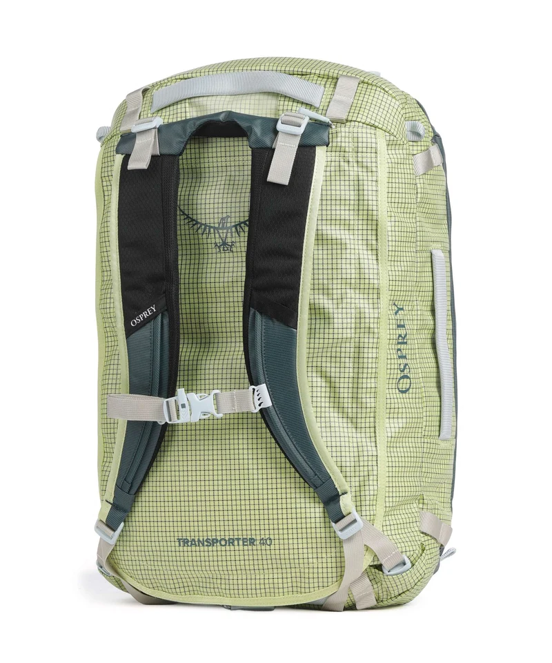 Osprey Transporter 40 Mochila de viaje glow dew/torrent blue
