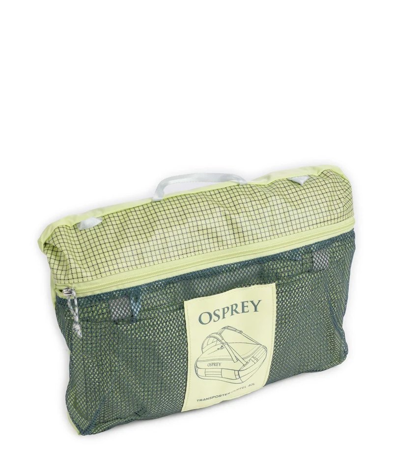 Osprey Transporter 40 Mochila de viaje glow dew/torrent blue