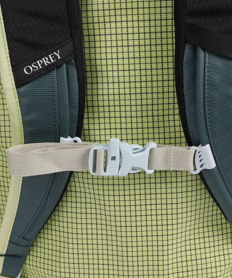 Osprey Transporter 65 Mochila de viaje glow dew/torrent blue