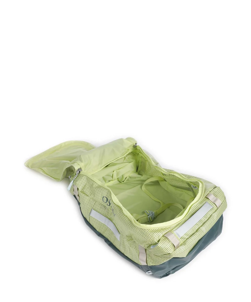 Osprey Transporter 65 Mochila de viaje glow dew/torrent blue