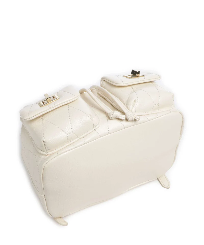 Valentino Bags Crystelle Bolso mochila ecru