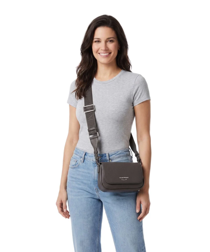 Emporio Armani Lilly Bandolera dark smoke/foliage