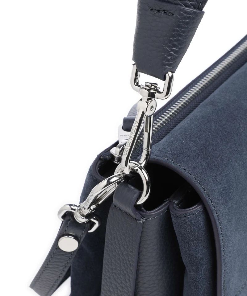 Coccinelle Boheme Suede Bolso de hombro midnight blue