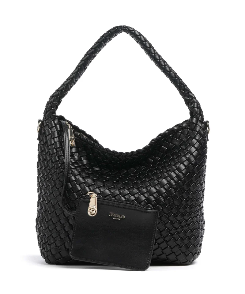 Dune London Deliberate M Bucket bolso de mano black